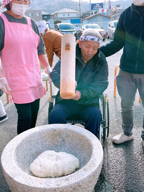 2021年12月28日(火)お餅つき