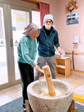 2021年12月28日(火)お餅つき