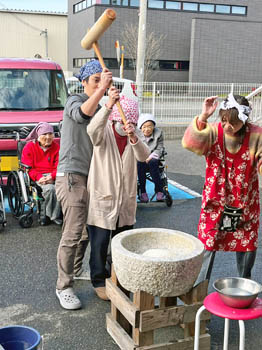 2022年12月28日(水)お餅つき